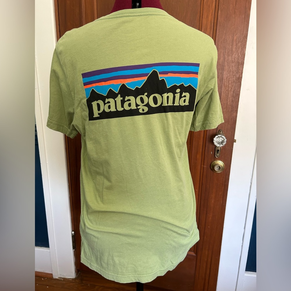 Patagonia Green Short Sleeve Tee